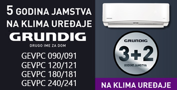 Grundig jamstvo 5 godina - PARTUM zaštita